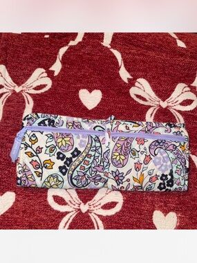 Vera Bradley Paisley Lavender Hair Tool Pouch